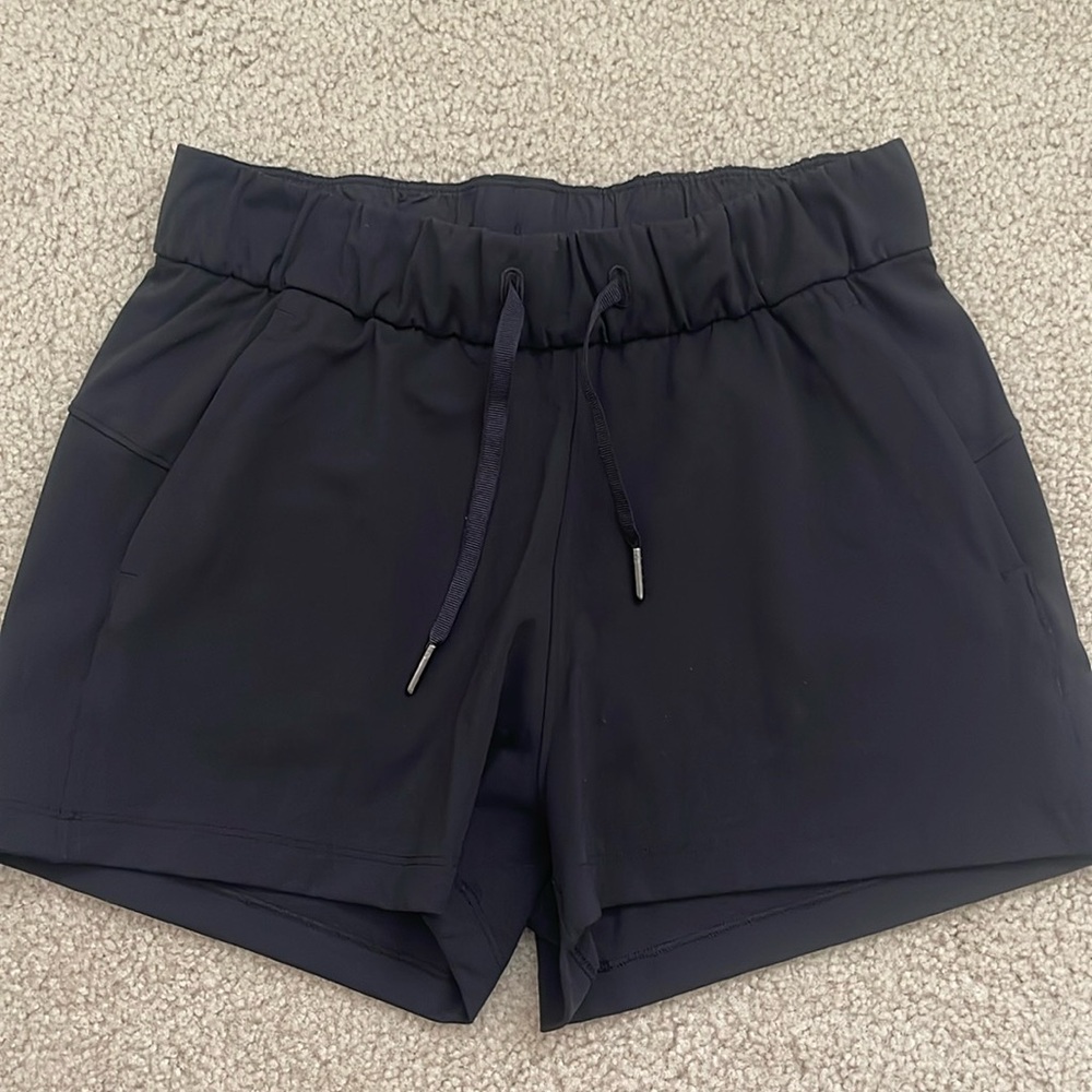 Lululemon Black Shorts with Waist Tie